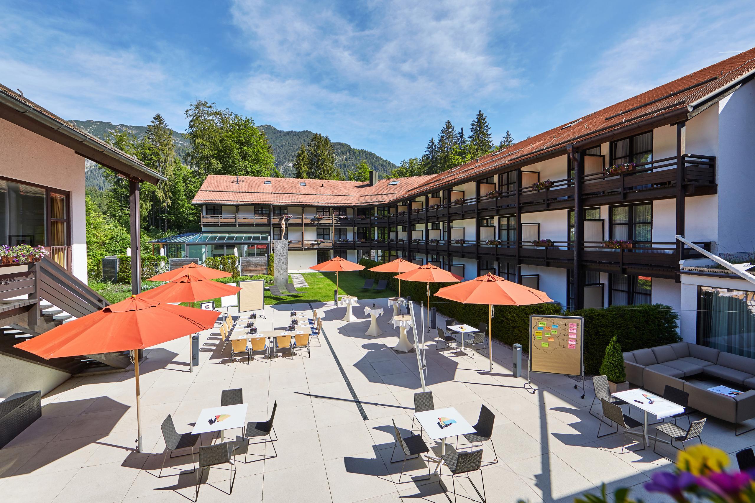 Hotel Am Badersee Grainau Exterior photo